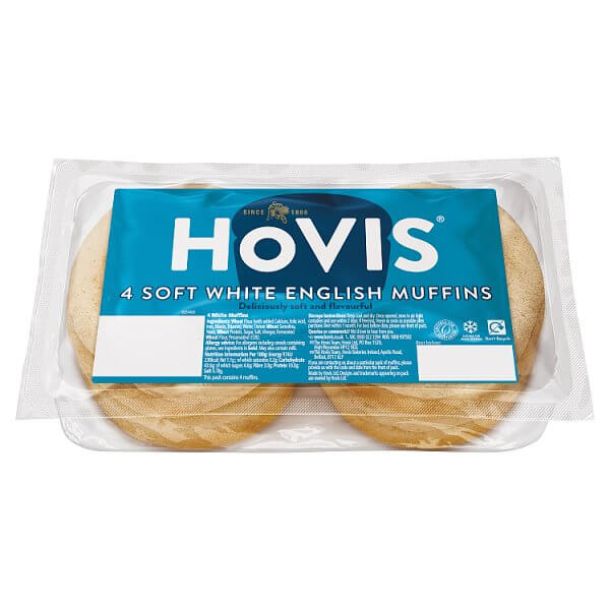 Hovis Soft White English Muffins
