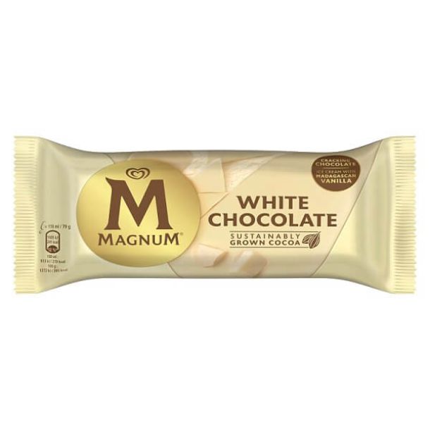Magnum Ice Cream Stick White Chocolate