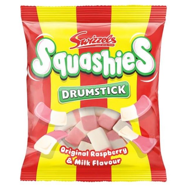 Swizzels Squashies Original Raspberry & Milk