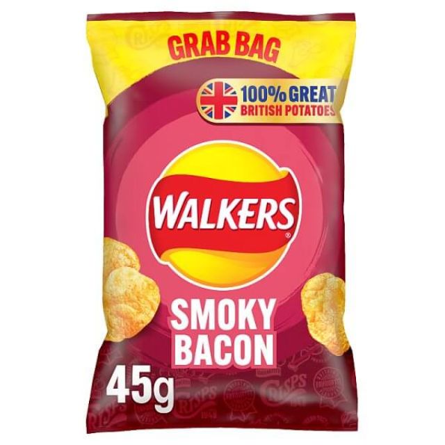 Walkers Smoky Bacon Grab Bag