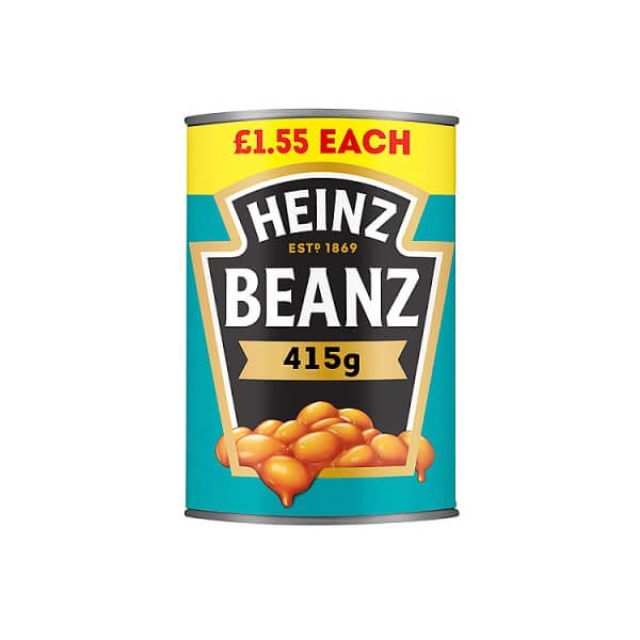 Heinz Baked Beans in a Rich Tomato Sauce